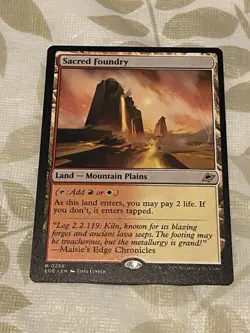 Sacred Foundry - Edge of Eternities - Magic the Gathering - Image 1