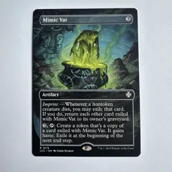 Mimic Vat (Borderless) #115 NM - Commander: The Lost Caverns of Ixalan MTG Rare - Image 1