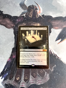 Magic the Gathering Grim Tutor Core 2021 NM Promo Rare Foil - Image 1
