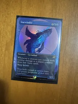 x1 MTG EOE Starwinder Foil Extended Art Pack Fresh 0291 - Image 1