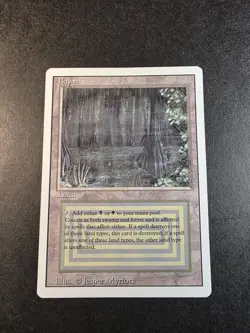 Bayou Dual Land Magic The Gathering Revised 1993 - Image 1