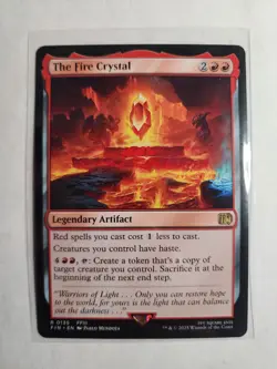 Magic The Gathering The Fire Crystal R 0135 Final Fantasy Regular - Image 1