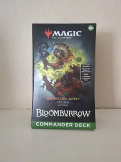 Magic The Gathering Bloomburrow - ANIMATED ARMY Commander Deck Sealed - Image 1