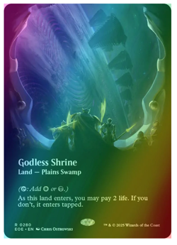 Godless Shrine - Foil - Borderless Edge of Eternities - Image 1