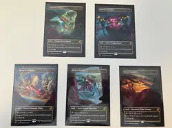 1 of Each Showcase Triome from Ikoria - NM/LP - Magic the Gathering Commander - Image 1