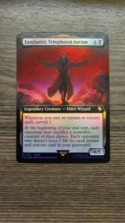 Fandaniel, Telophoroi Ascian (Extended Art) Commander: Final Fantasy Foil - Image 1