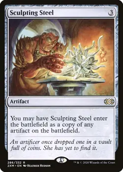 Sculpting Steel (2XM 286) Near Mint Foil - MTG single - Image 1