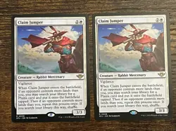 2x Claim Jumper - Outlaws of Thunder Junction (OTJ) - EN R 0008 - Image 1