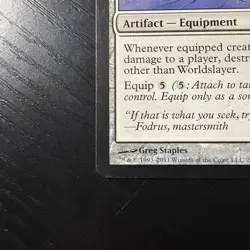 Worldslayer MTG Core Set 2012(M12) #222 LP - Image 4