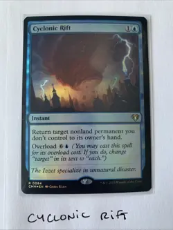 Cyclonic Rift Commander Masters Foil - Image 1