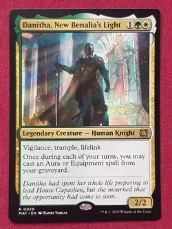 Magic The Gathering MARCH OF THE MACHINE AFTERMATH DANITHA NEW BENALIA'S LIGHT - Image 1