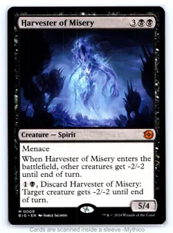 MTG Harvester of Misery Outlaws of Thunder Junction: The Big Score - NM - Image 1