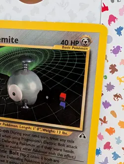 Pokemon TCG Magnemite Card 26/75 Neo Discovery Rare Lightly Played LP - Image 3
