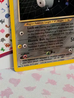 Pokemon TCG Magnemite Card 26/75 Neo Discovery Rare Lightly Played LP - Image 5