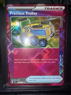 Pokemon TCG - Precious Trolley 185/191 Sv08: Surging Sparks ACE SPEC Rare - NM/M - Image 1