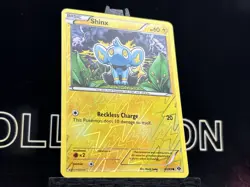 Pokemon TCG Shinx Next Destinies 43/99 Reverse Holo Common LP - Image 4