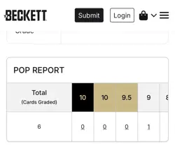2002 Pokemon Expedition Base Set Foil Tyranitar Box Topper #3 BGS 9 Pop 1 - Image 3