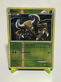 Pokemon Pinsir 32/90 Undaunted Reverse Holo Uncommon NM Condition - Image 1