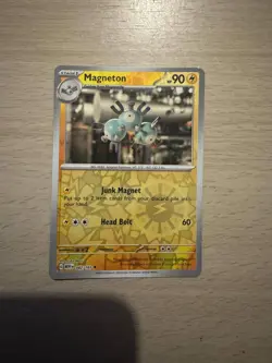 Pokemon TCG Magneton 082/165 Scarlet & Violet 151 Reverse Holo Card - Image 1