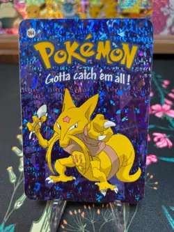 Kadabra #64 - Vintage Vending Machine Prism Sticker 2000 - Pokemon Card - Image 1