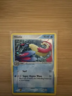 Pokemon Emerald Holo Rare Card Milotic 8/106 EX - Image 2
