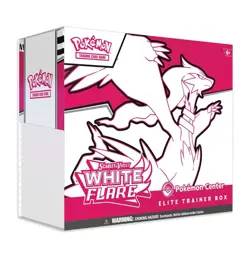 Pokemon Scarlet and Violet White Flare Pokemon Center Elite Trainer Box ETB - Image 1