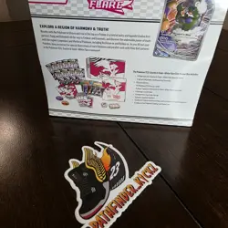 Pokemon Scarlet and Violet White Flare Pokemon Center Elite Trainer Box ETB - Image 2