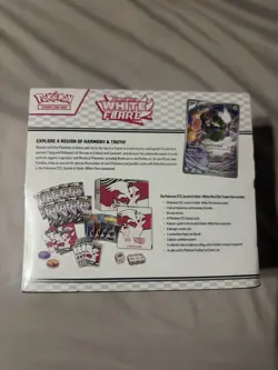 Pokemon Scarlet and Violet White Flare Pokemon Center Elite Trainer Box ETB - Image 2