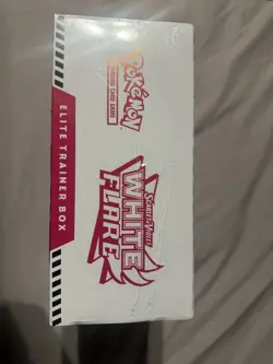 Pokemon Scarlet and Violet White Flare Pokemon Center Elite Trainer Box ETB - Image 3