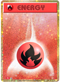 Fire Energy FIR CLL Classic Collection Japanese Pokemon Card NM Holo - Image 1