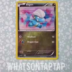 Pokemon Card Bagon 6/20 Holo Rare Black White Dragon Vault Singles LP Vintage - Image 1