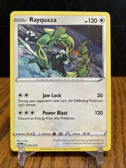 Pokemon Rayquaza 2025 McDonald’s Happy Meal Promo 014/015 - Image 1