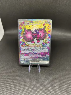 Pokemon TCG Pecharunt EX Full Art Special Illustration Rare Prismatic Evolutions - Image 1