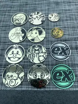Pokemon Mixed coin bundle Consisting of 12 Coins - Image 1