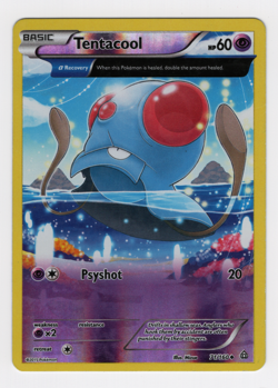 Tentacool 71/160 - LP Reverse Holo - Primal Clash, XY Pokemon Card - Image 1