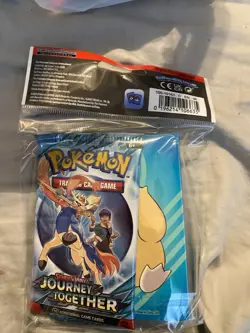 Pokemon TCG Journey Together Mini Portfolio + Booster Pack SEALED - Image 2