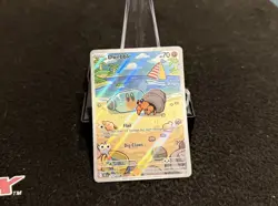 Dwebble IR 129/086 Sv: Black Bolt Pokemon 2025 Illustration Rare - Image 1