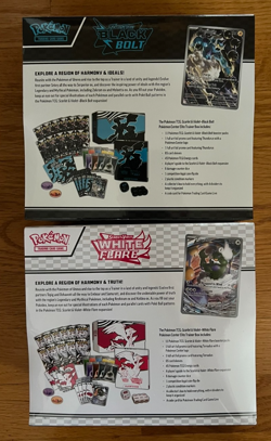 Pokemon Center Black Bolt & White Flare Bundle ETB Elite Trainer Box SEALED NEW - Image 2