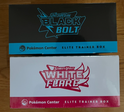 Pokemon Center Black Bolt & White Flare Bundle ETB Elite Trainer Box SEALED NEW - Image 3