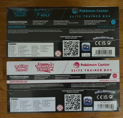 Pokemon Center Black Bolt & White Flare Bundle ETB Elite Trainer Box SEALED NEW - Image 4