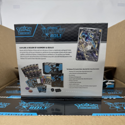 Pokemon TCG Black Bolt ETB Elite Trainer Box Sealed (Case/10 Boxes) - Image 2