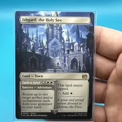 Ishgard, the Holy See Borderless Regular Final Fantasy MTG #310 - Image 3