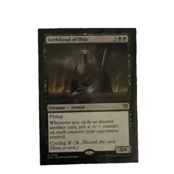 Archfiend of Ifnir 0086 MTG Commander: Aetherdrift Rare NP - Image 1