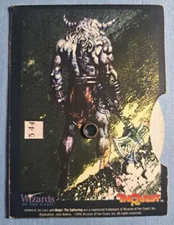 Minotaur Life Counter Inquest Wizards of the Coast 1996 Magic the Gathering MTG - Image 2