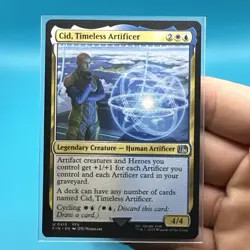 Cid, Timeless Artificer (0415) MtG Final Fantasy Regular - Image 3