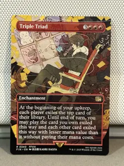 Triple Triad #340 Extended Art Regular Rare - MTG Magic FINAL FANTASY (FIN) - NM - Image 1