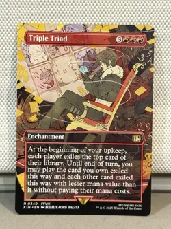 Triple Triad #340 Extended Art Regular Rare - MTG Magic FINAL FANTASY (FIN) - NM - Image 3