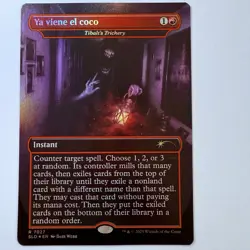Magic The Gathering Mtg Foil Tibalt’s Trickery Secret Lair Bonus Nuestra Rare - Image 1