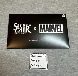 Marvel Secret Lair Deadpool MTG Rainbow Foil Edition Sealed New Ships Quick! - Image 1