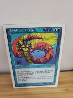 MTG ~ Lord of Atlantis! ~ Light Play ~ Ships NOW! - Image 1